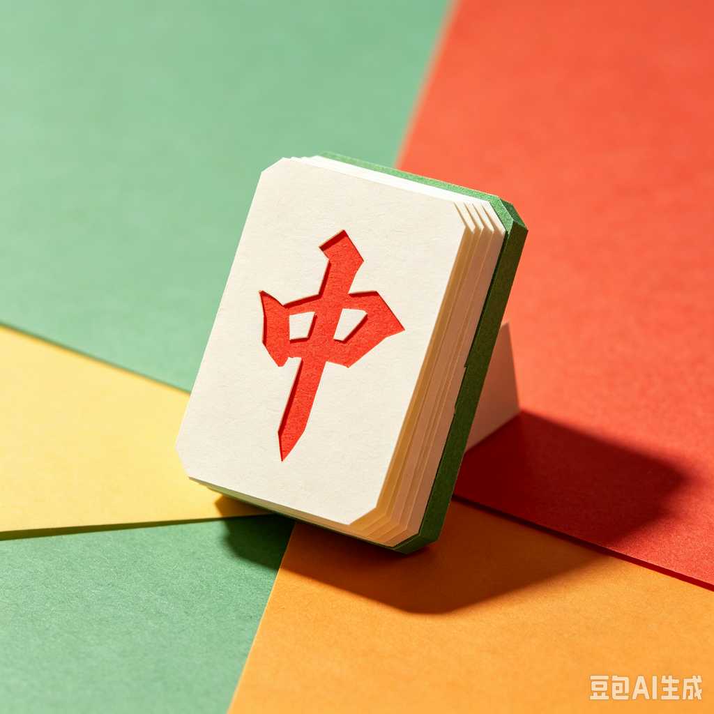 wood mahjong tiles