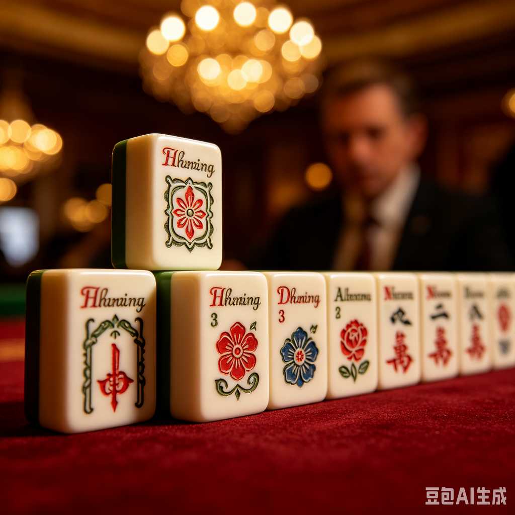high end gift mahjong set